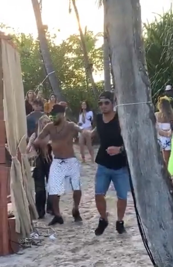 neymar platja insta