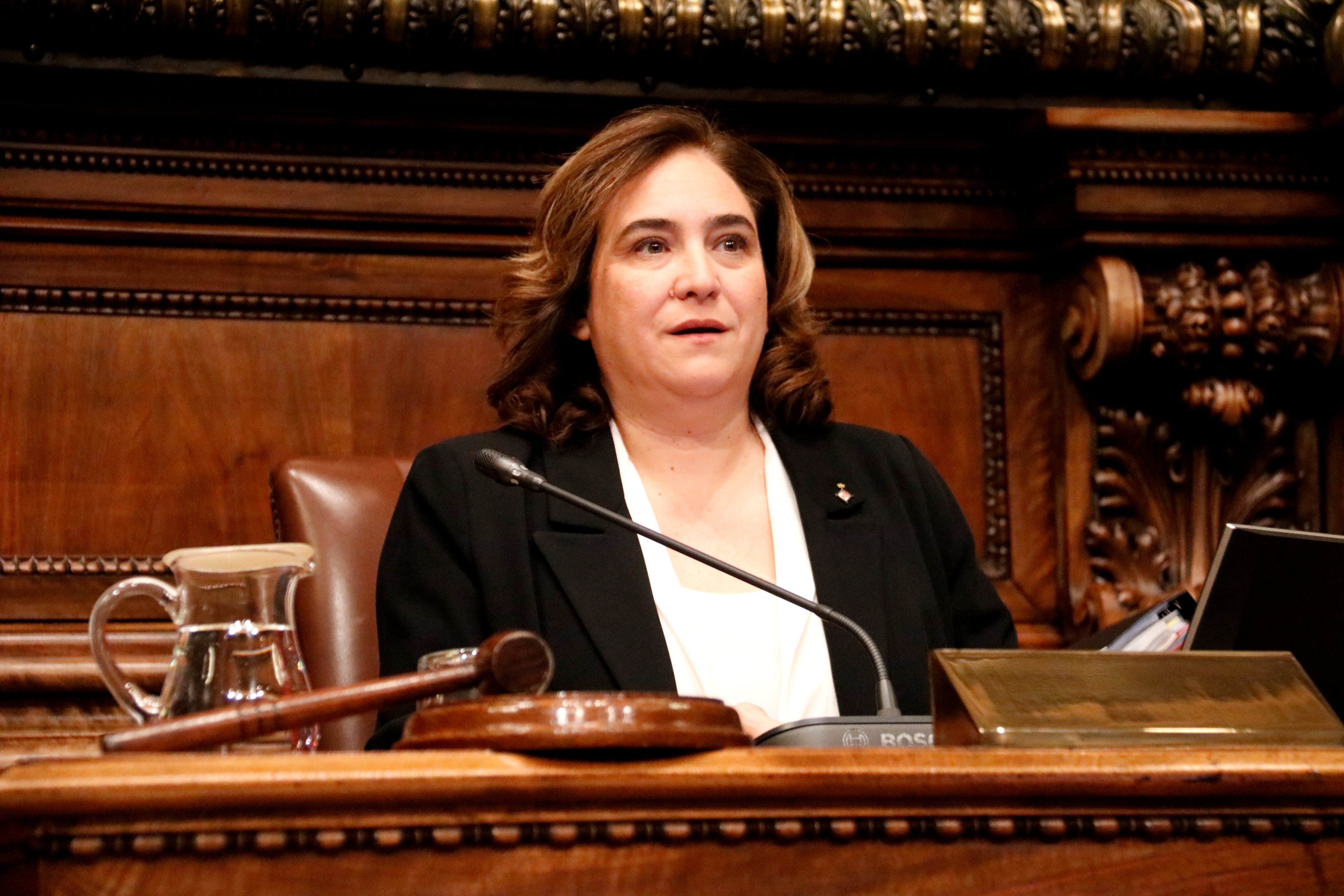 Colau a la ANC: "El diálogo se contradice con el sectarismo"