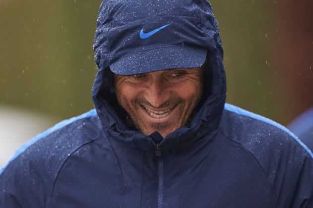 Luis Enrique Barça lluvia EFE