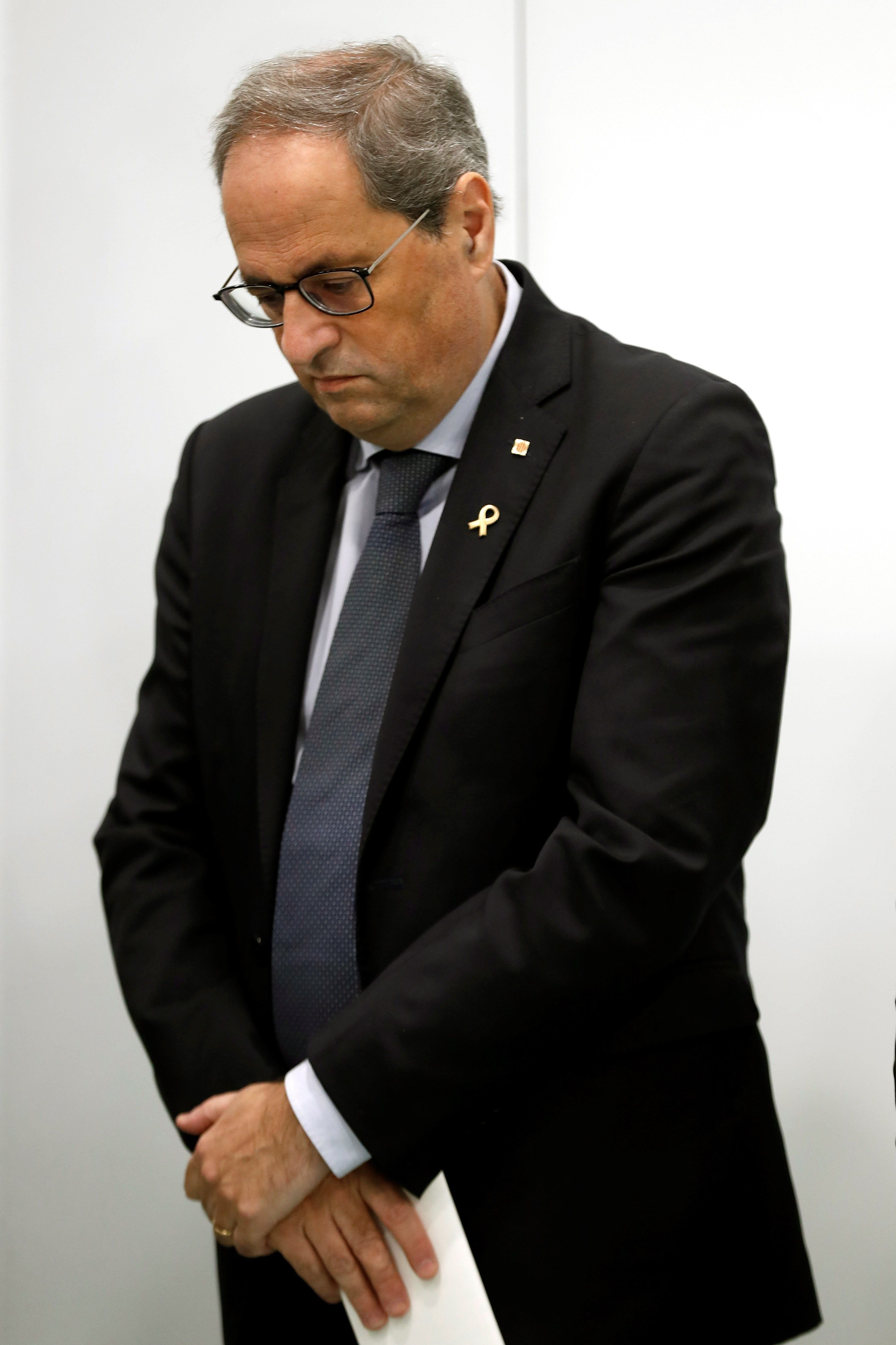 Torra convoca una reunió extraordinària del Govern per respondre a la JEC