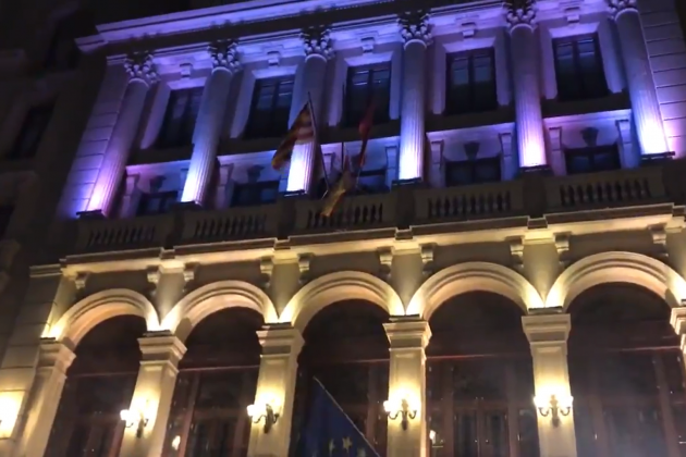 paeria bandera espanyola ajuntament lleida