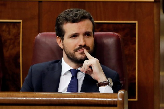 Pablo Casado debat investidura EFE Pablo Casado debat investidura EFE