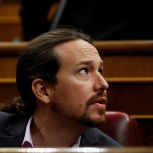 Pablo Iglesias debat investidura EFE