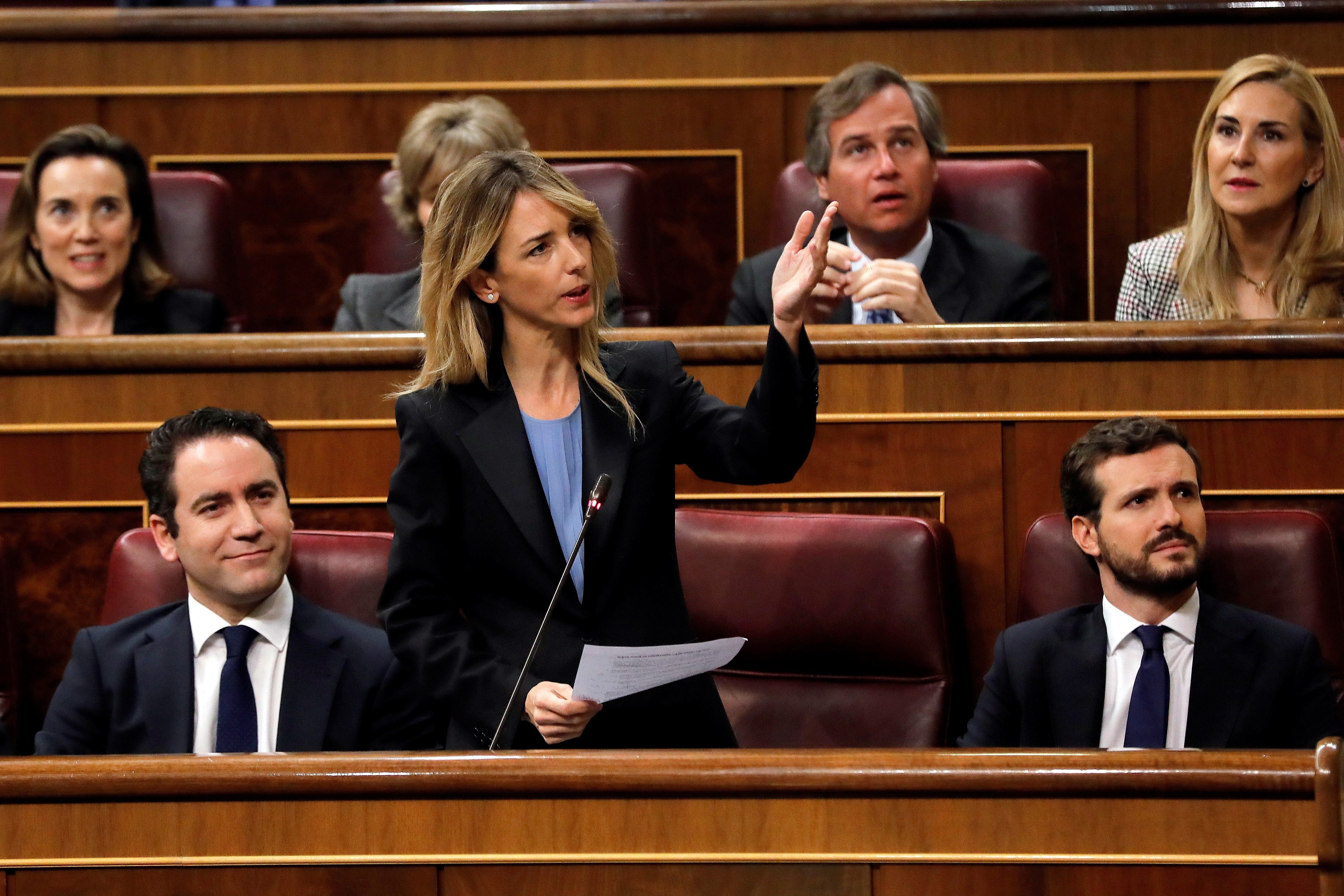 VÍDEO | El numeret d'Álvarez de Toledo al debat d'investidura