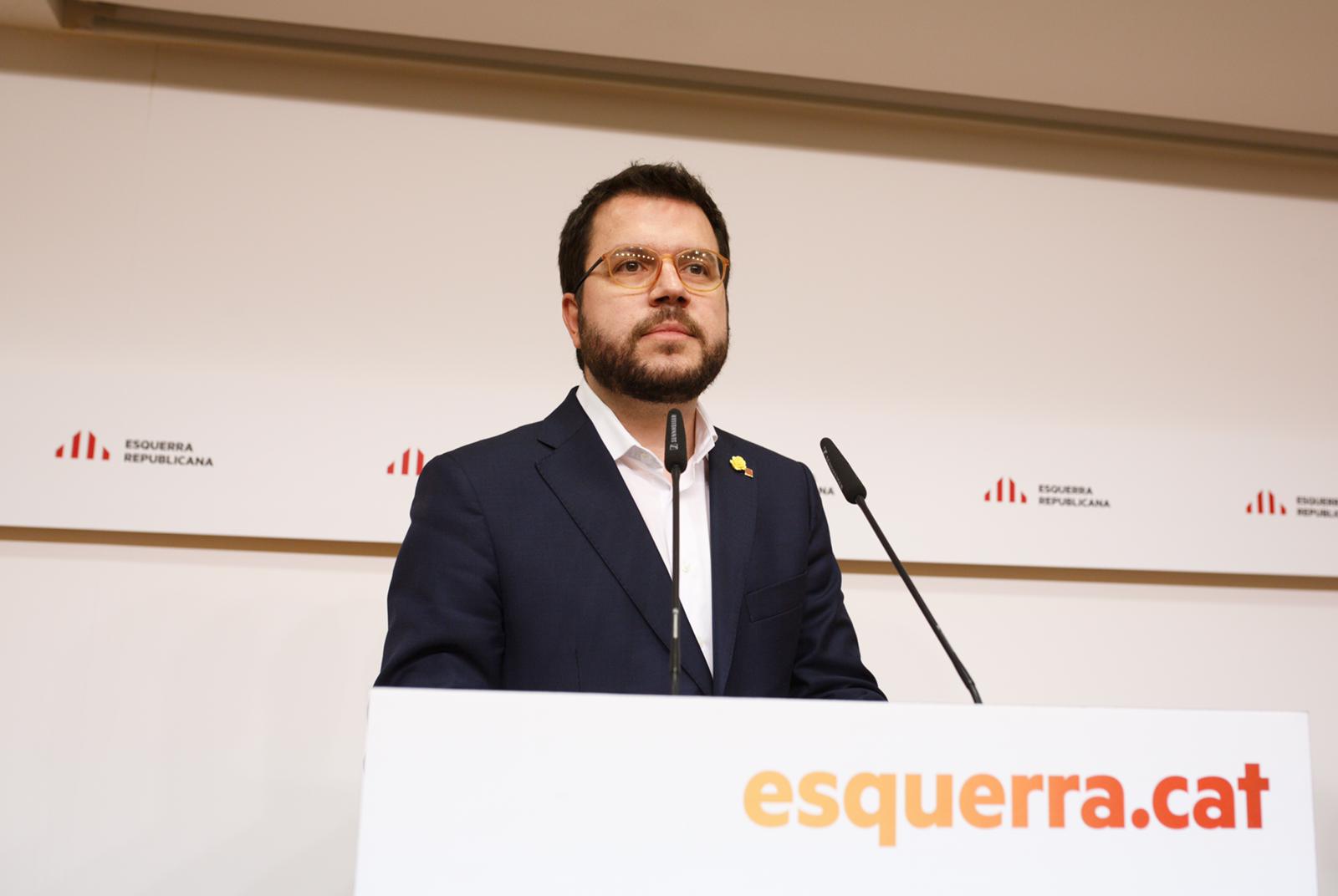 ERC avisa Torra de que si actúa unilateralmente tomarán sus propias decisiones