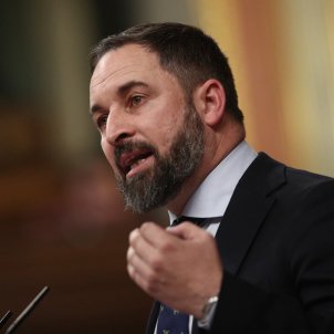 EuropaPress 2573087 El presidente de Vox Santiago Abascal interviene desde la tribuna del Congreso de los Diputados en la primera sesión del debate de investidura del candidato socialista a la Presidencia d EuropaPress 2573087 El presidente de Vox Santiago Abascal interviene desde la tribuna del Congreso de los Diputados en la primera sesión del debate de investidura del candidato socialista a la Presidencia d