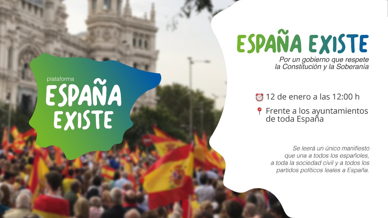 Vox dibuja una España con Portugal y recorta Catalunya