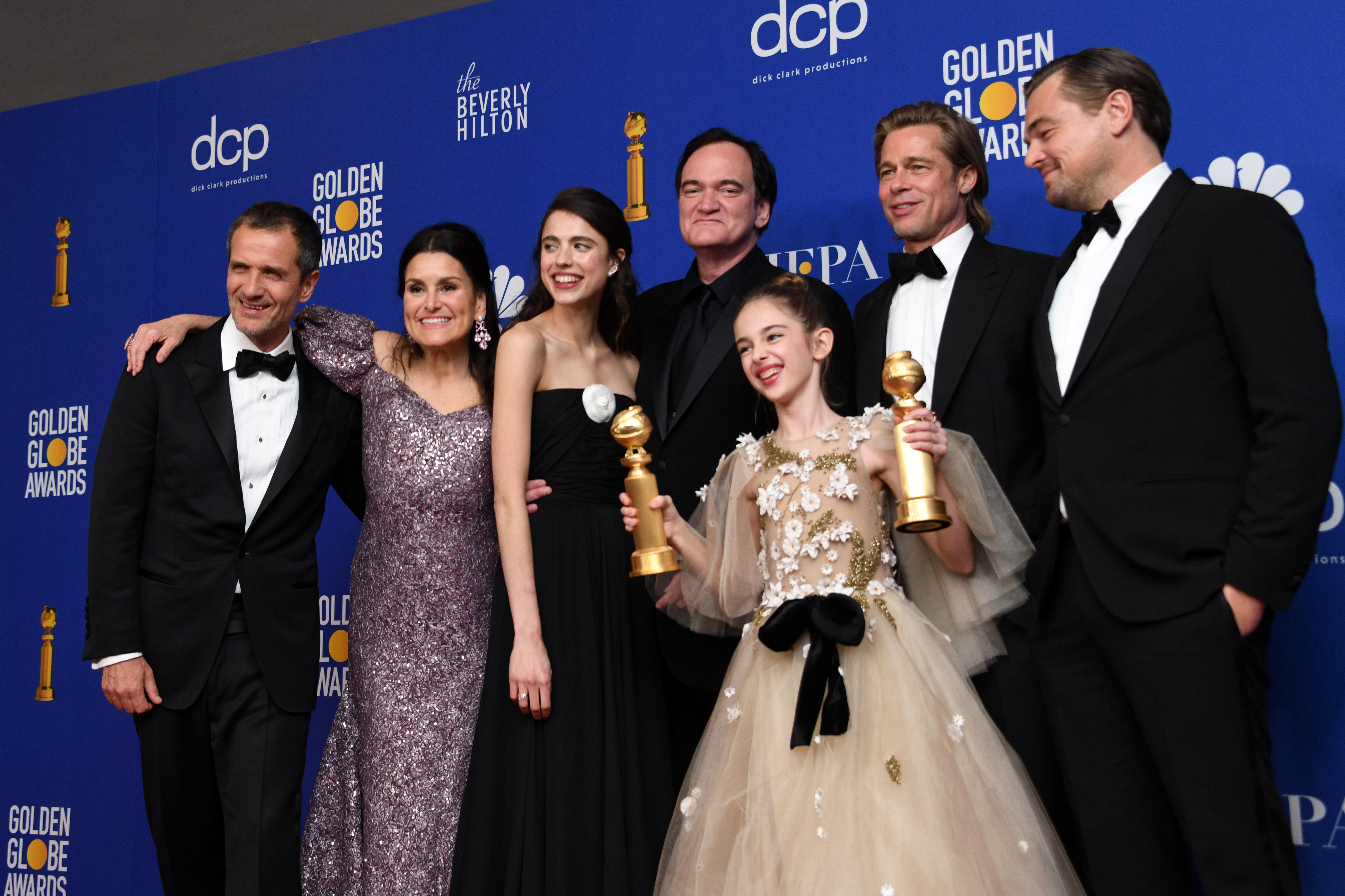 'Érase una vez en... Hollywood' y '1917' vencen en los Globos de Oro