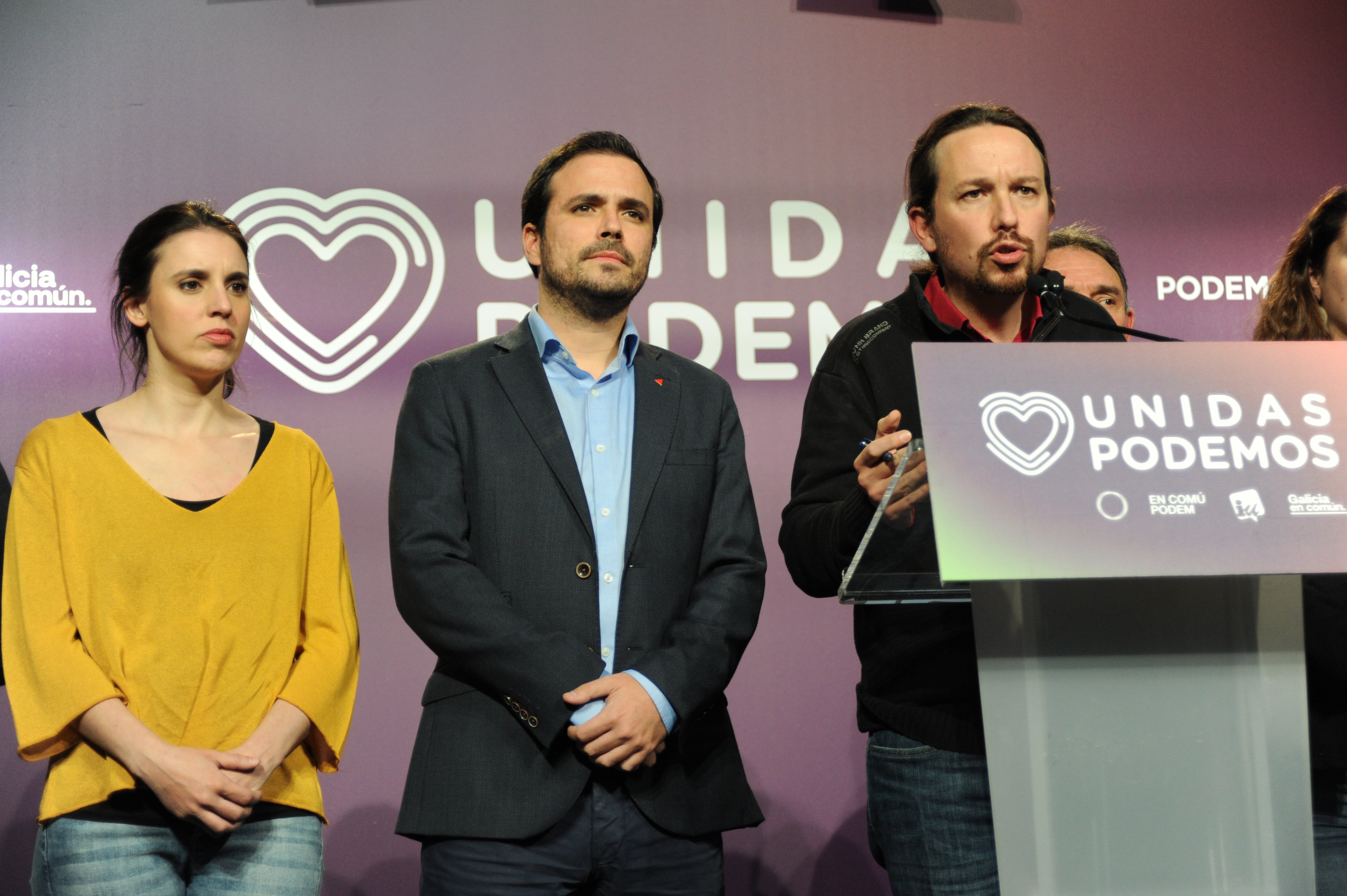 Estos serán los ministros de Unidas Podemos