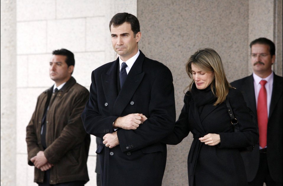 leticia funeral erika GTRES leticia funeral erika GTRES