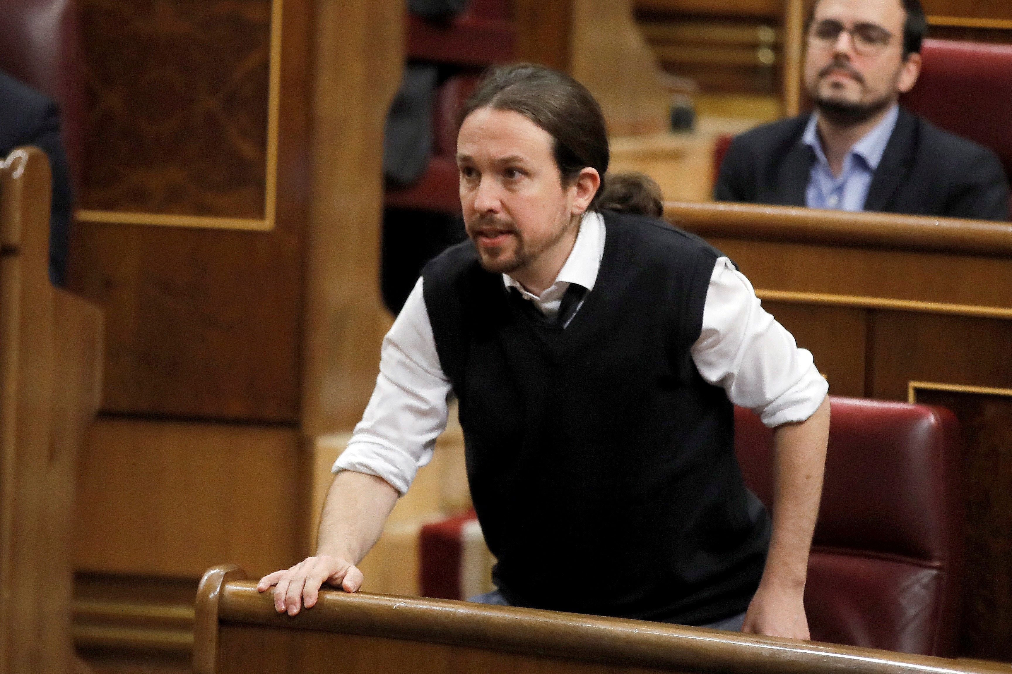 El surrealista tuit d'Iglesias una hora abans de la investidura