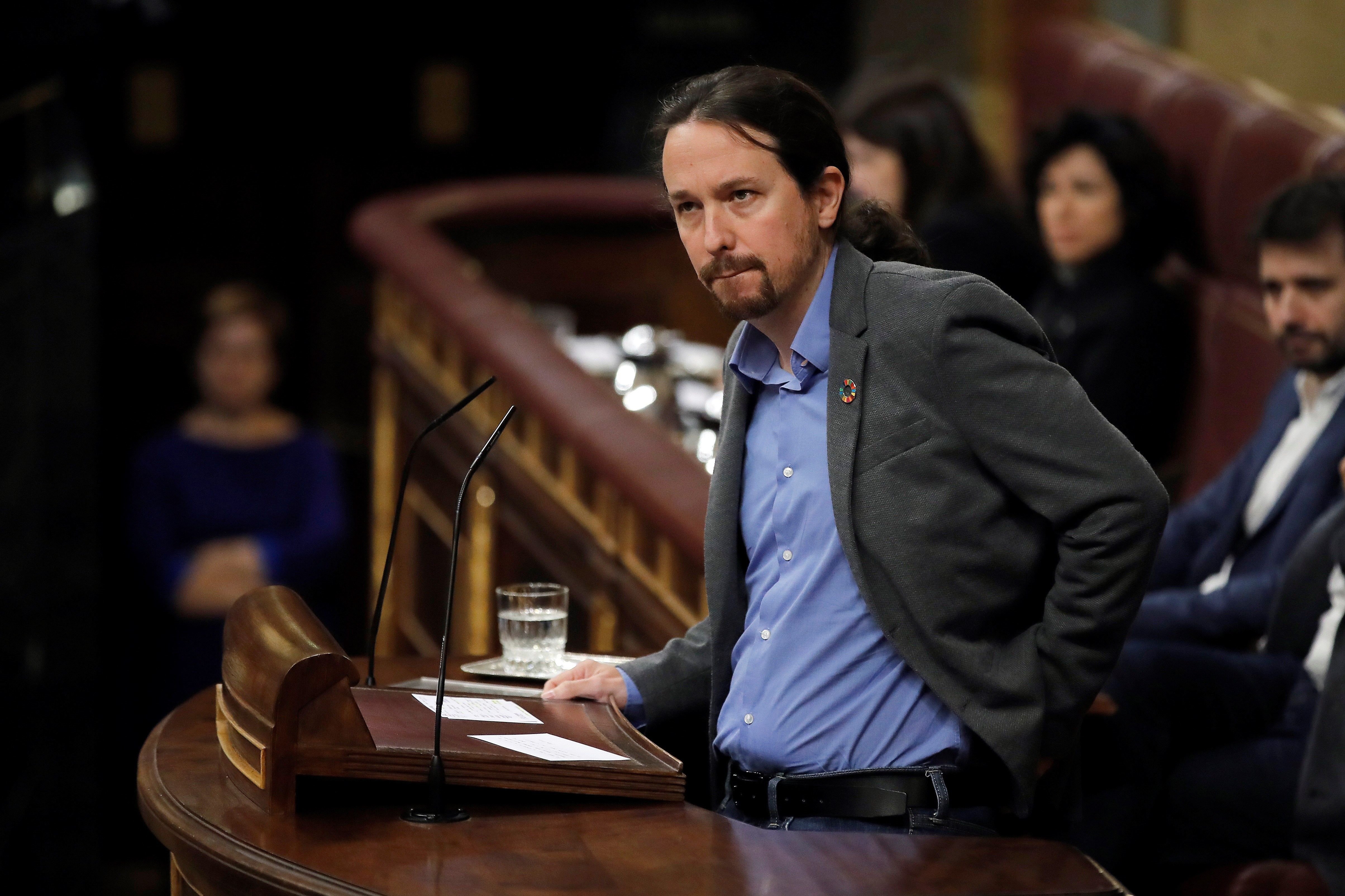 Iglesias, a Casado i Abascal: "Són la major amenaça de la monarquia a Espanya"