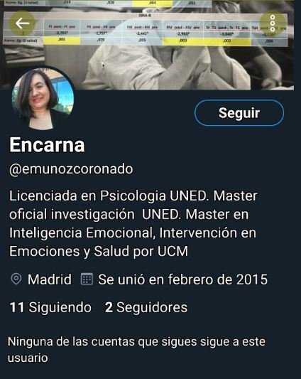 Encarnacion Muñoz Twitter
