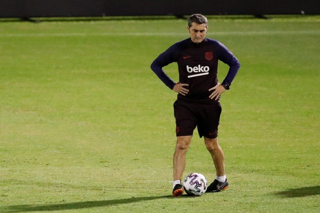 Ernesto Valverde entrenament arabia saudita jiddah EFE Ernesto Valverde entrenament arabia saudita jiddah EFE