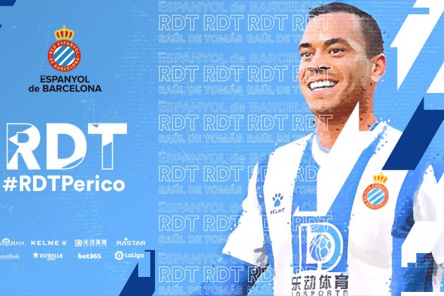 Raul de Tomas jugador Espanyol RCD Espanyol