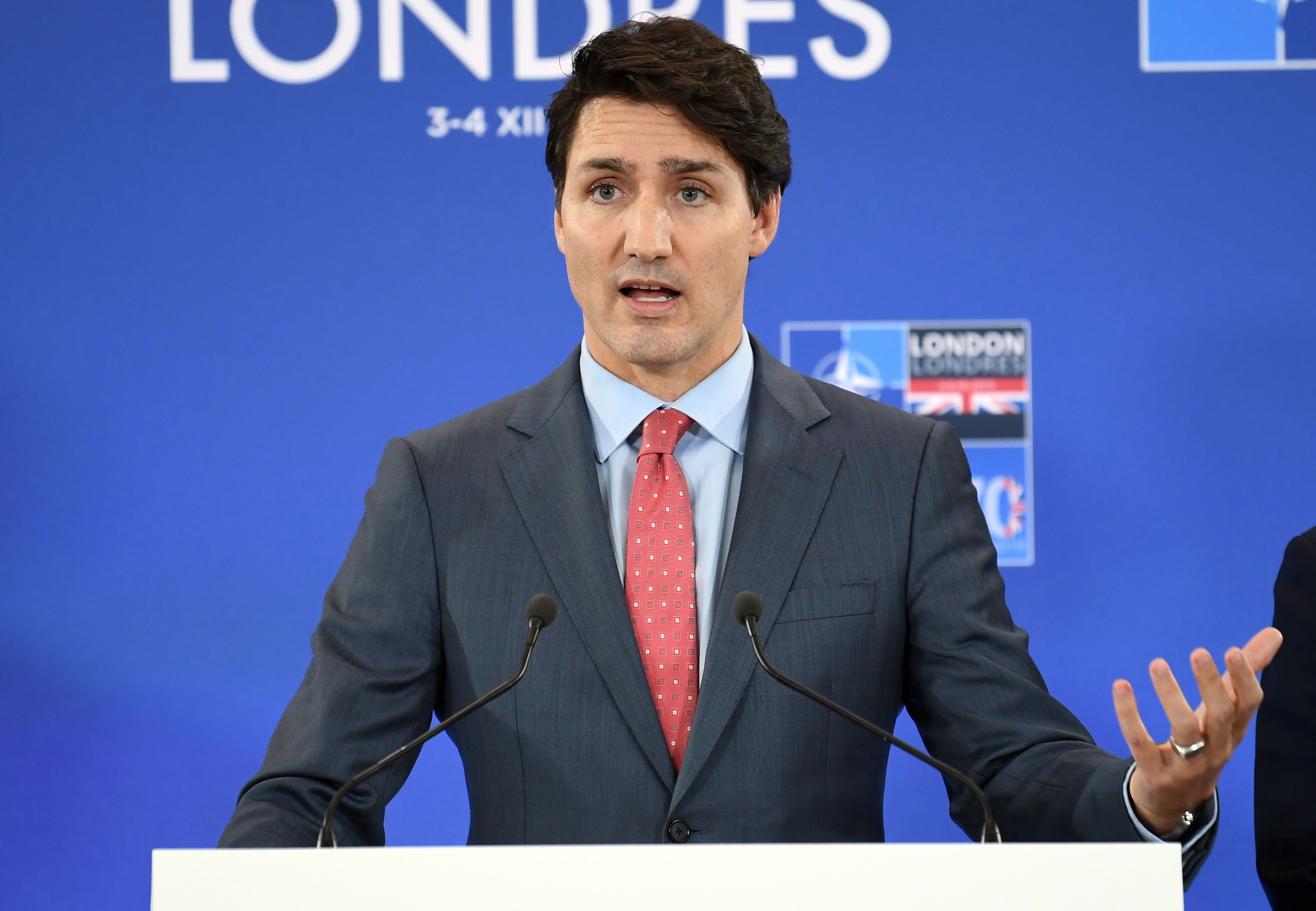 Los 21 segundos de silencio de Trudeau antes de valorar la gestión de Trump