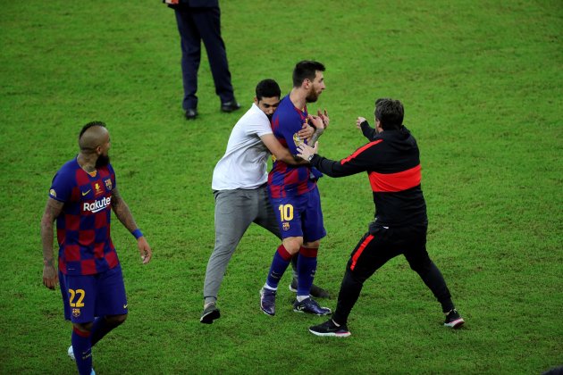 messi espontáneo barça efe