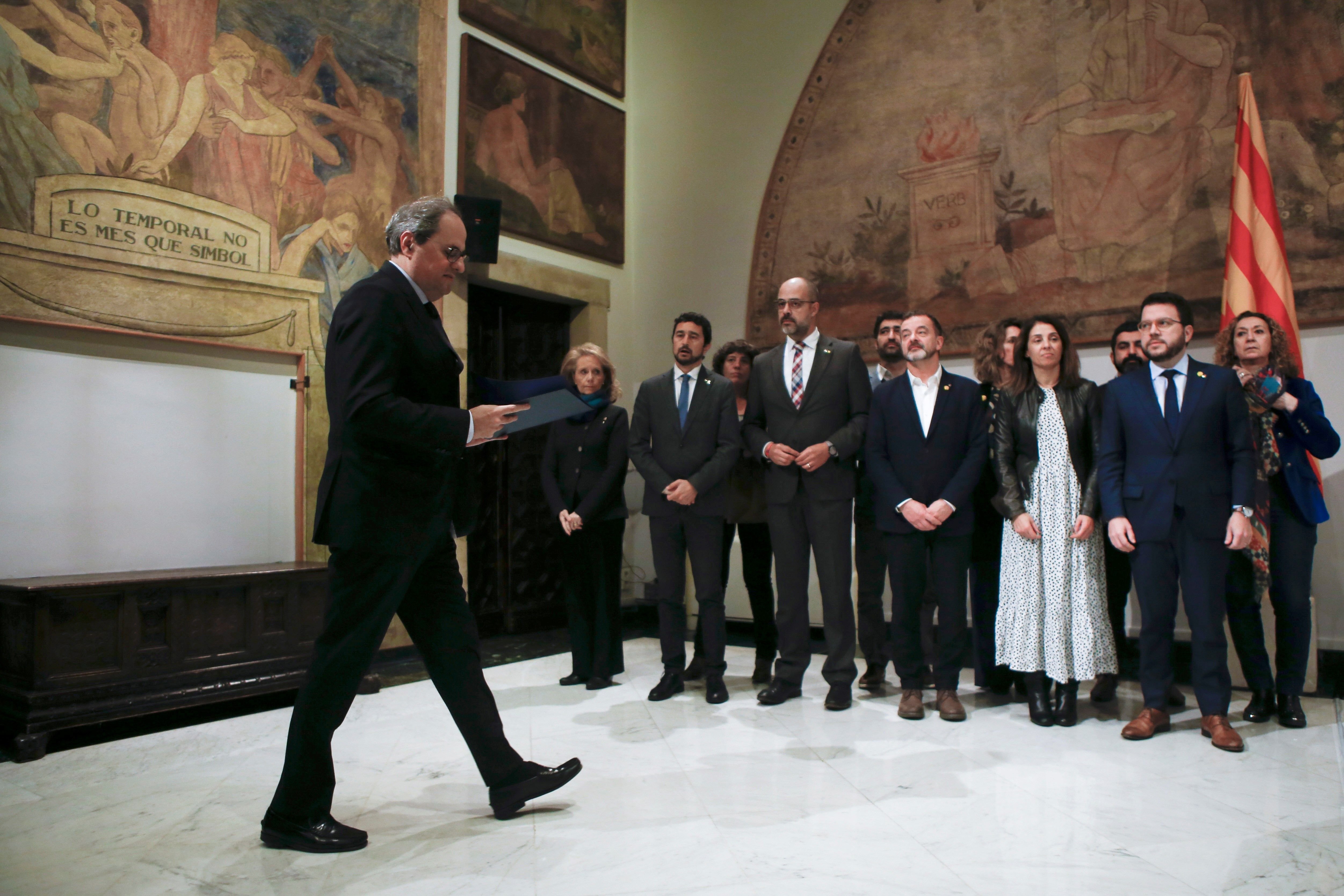 Torra: "No reconeixem els efectes que pugui tenir aquesta resolució del Suprem"