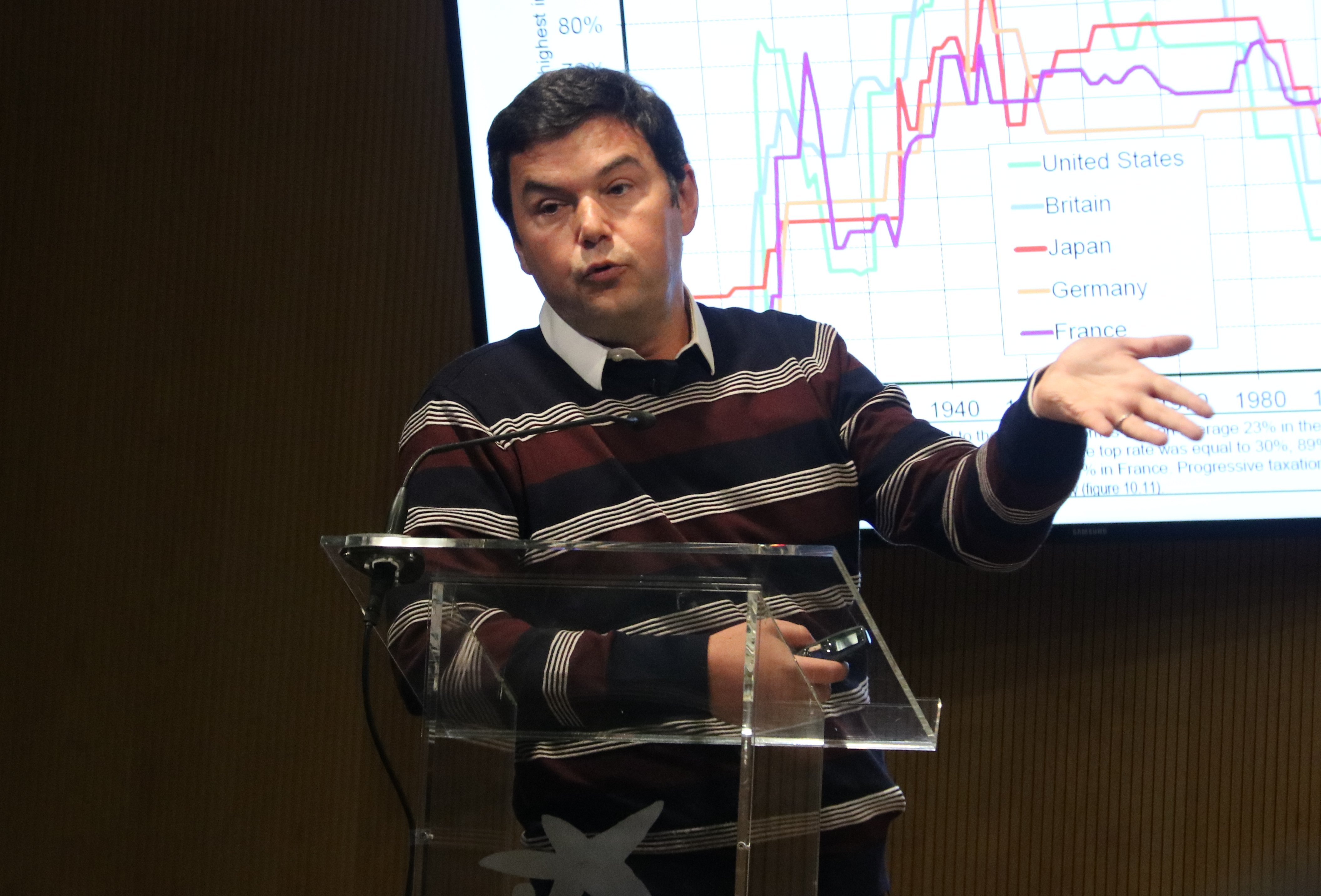 Piketty: "El independentismo tiene que decidir qué modelo de Europa quiere"