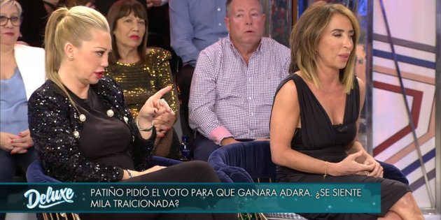 Belén Esteban María Patiño espifiada Telecinco