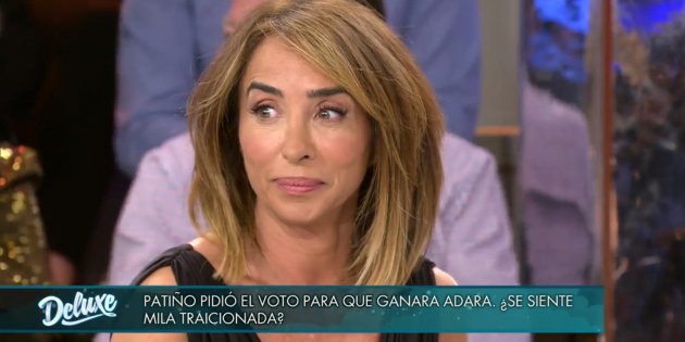 María Patiño espifiada Telecinco