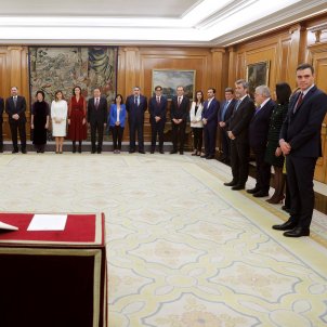 Presa possessió govern Sánchez EFE Presa possessió govern Sánchez EFE