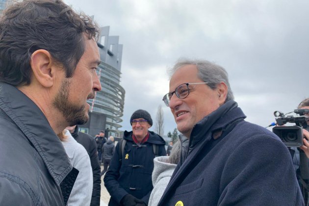 Quim Torra Estrasburgo - Marta Lasalas