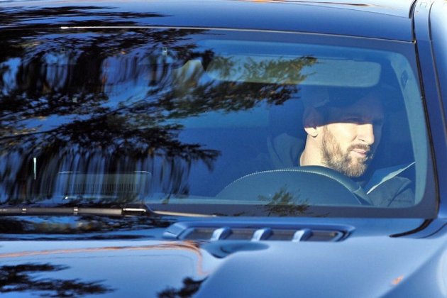 Leo Messi coche EFE