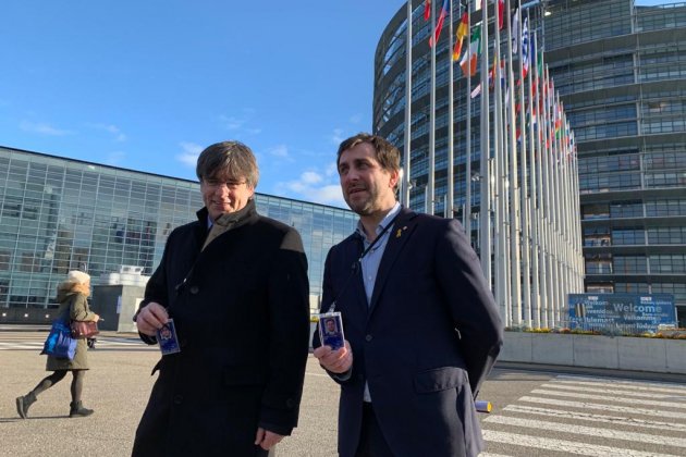 Puigdemont Comín exterior eurocámara