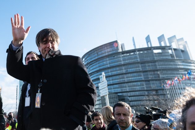 Carles Puigdemont sesión Parlamento Europeo EFE