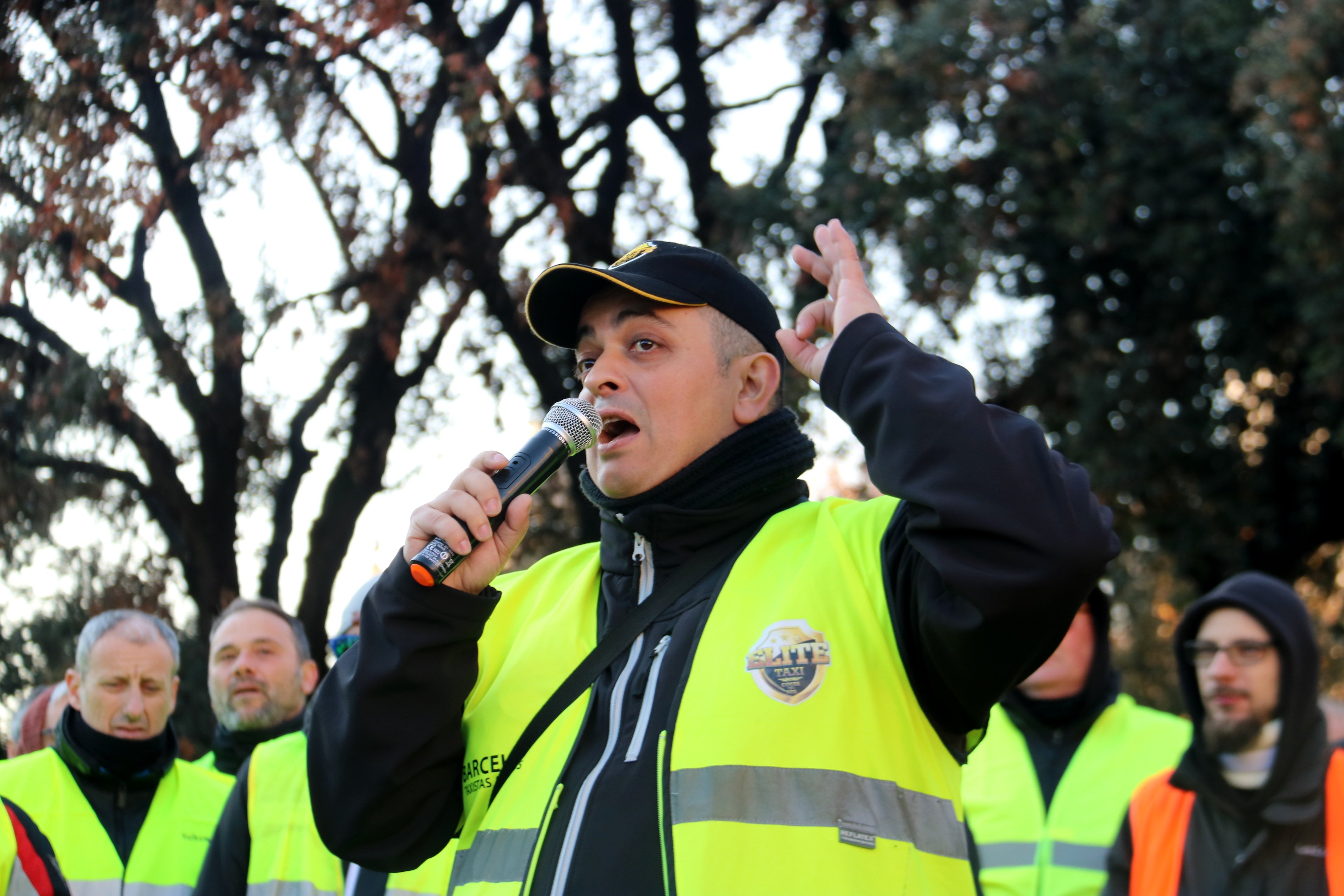 Multa de 8.000 euros Tito Álvarez por la ocupación de los taxis de la Gran Via