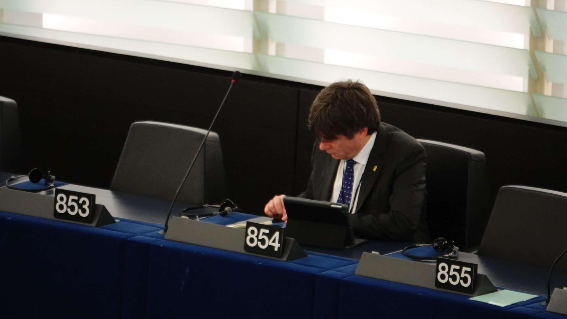 VÍDEO | Primera intervención de Puigdemont en el Parlamento Europeo