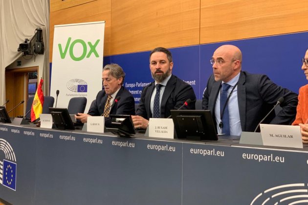 santiago abascal vox parlament europeu - marta lasalas