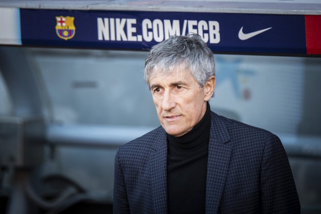 Quique Setién Entrenador Barça fcb - Sergi Alcazar