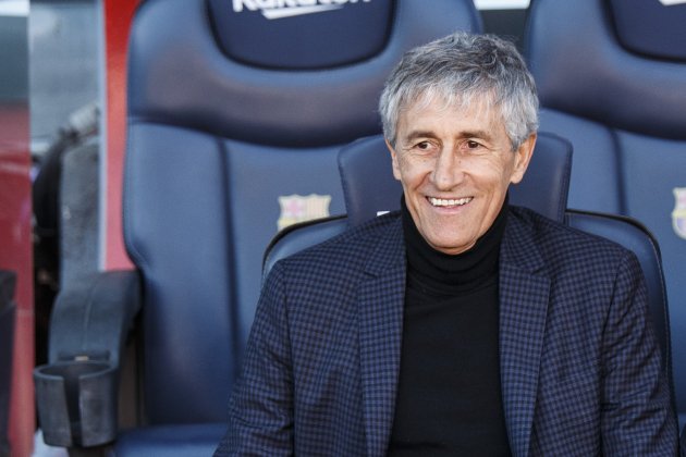 Quique Setién Entrenador Barça fcb - Sergi Alcazar