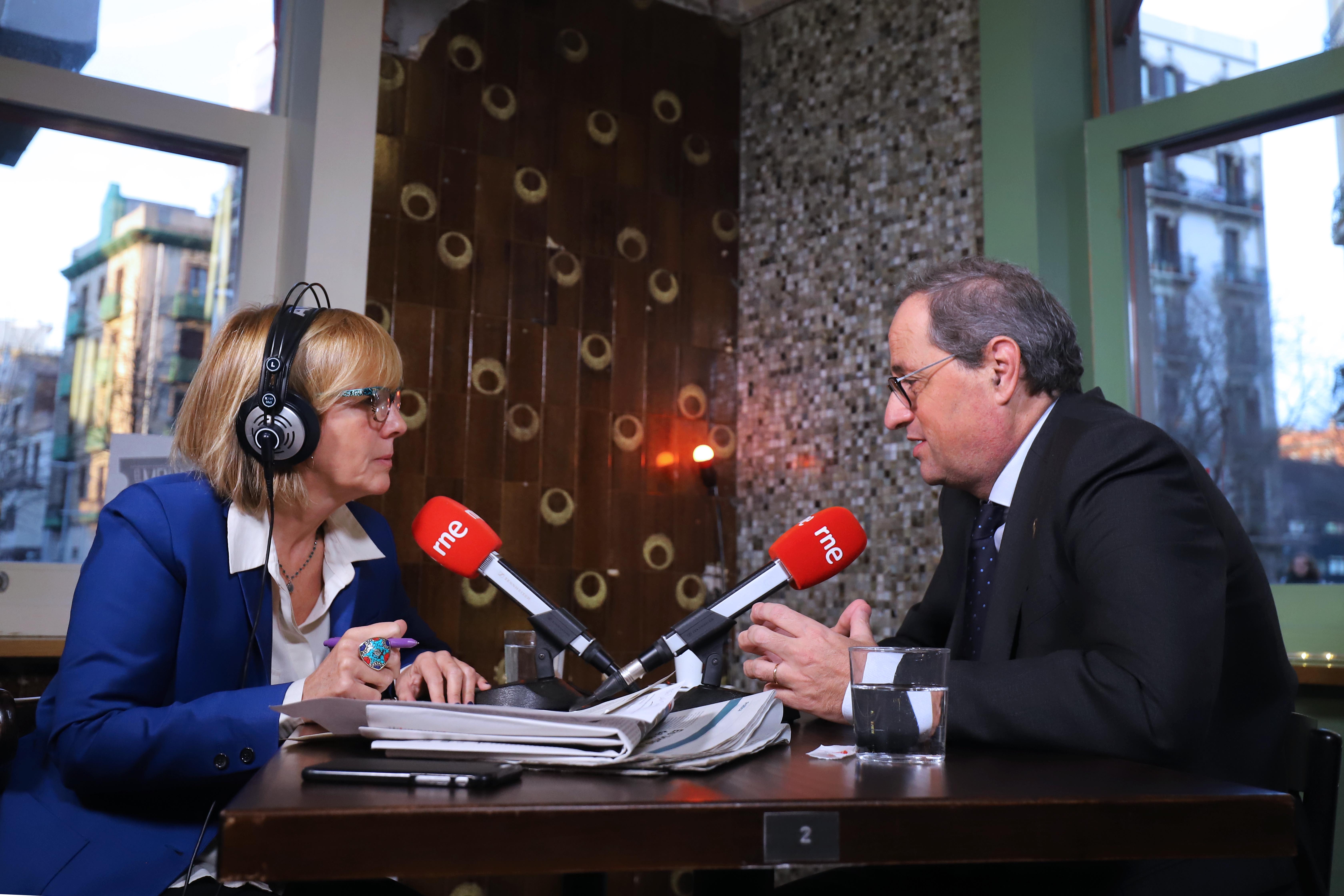 Torra quiere pactar en la cumbre de hoy las bases para negociar con el Estado