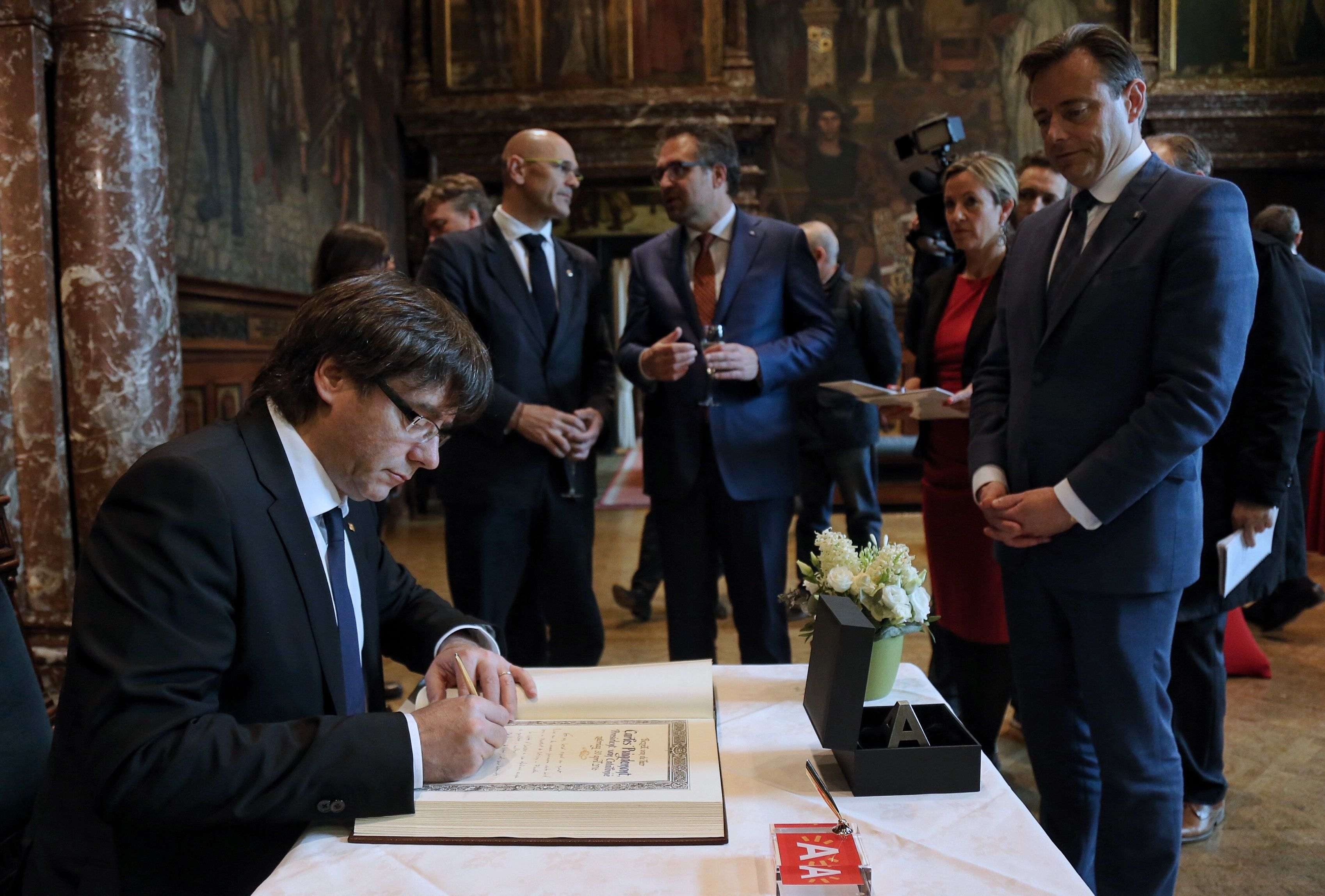 Puigdemont no tenía intención de entrevistarse con Juncker