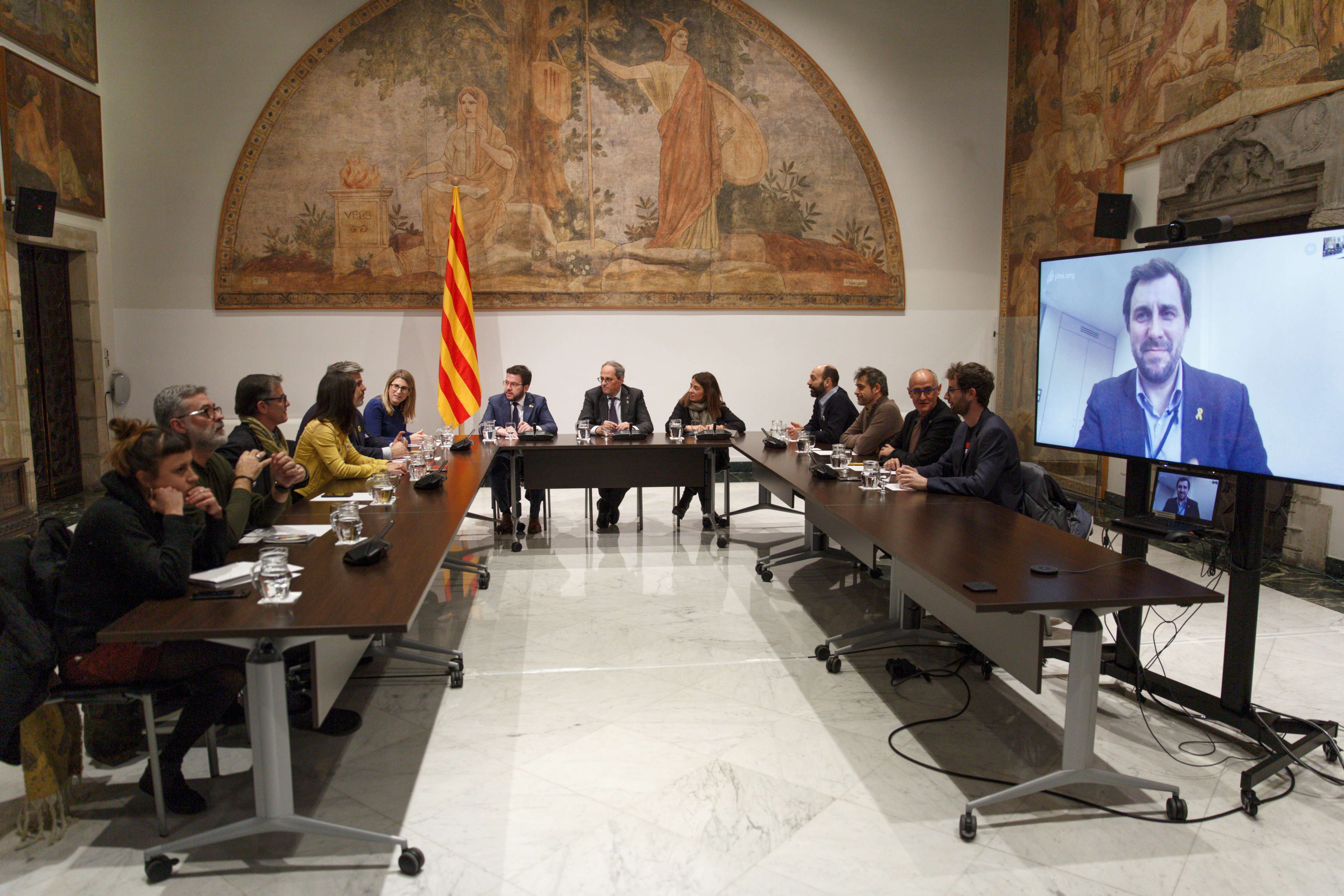 L'independentisme discuteix els límits de la negociació amb l'Estat