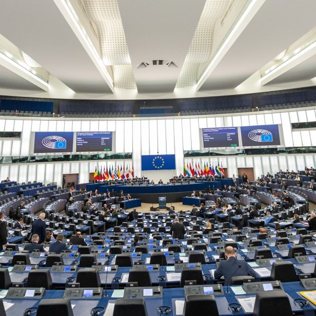 euro parlament europeu eurocambra ple estrasburg efe