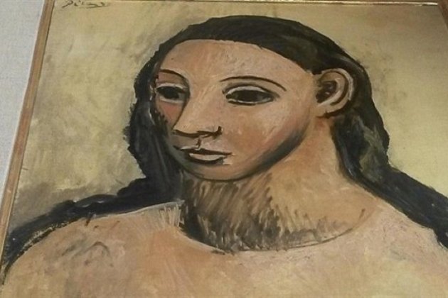 EuropaPress 2279311 Imatge del quadre de Picasso 'Cap de dona jove' 