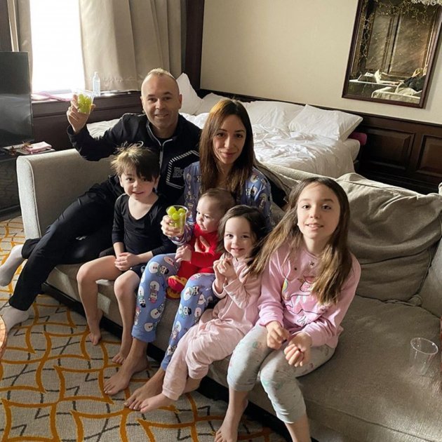 Andres Iniesta familia Anna Ortiz @annaortiz34