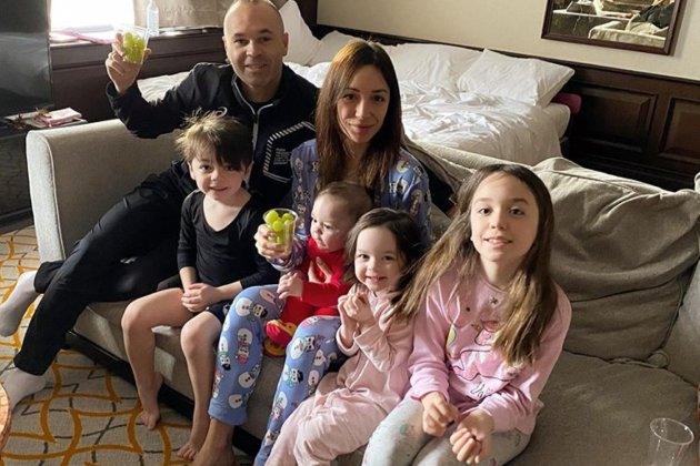 Andres Iniesta família Anna Ortiz @annaortiz34 Andres Iniesta família Anna Ortiz @annaortiz34