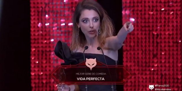 Letícia Dolera Premi Feroz Telemadrid