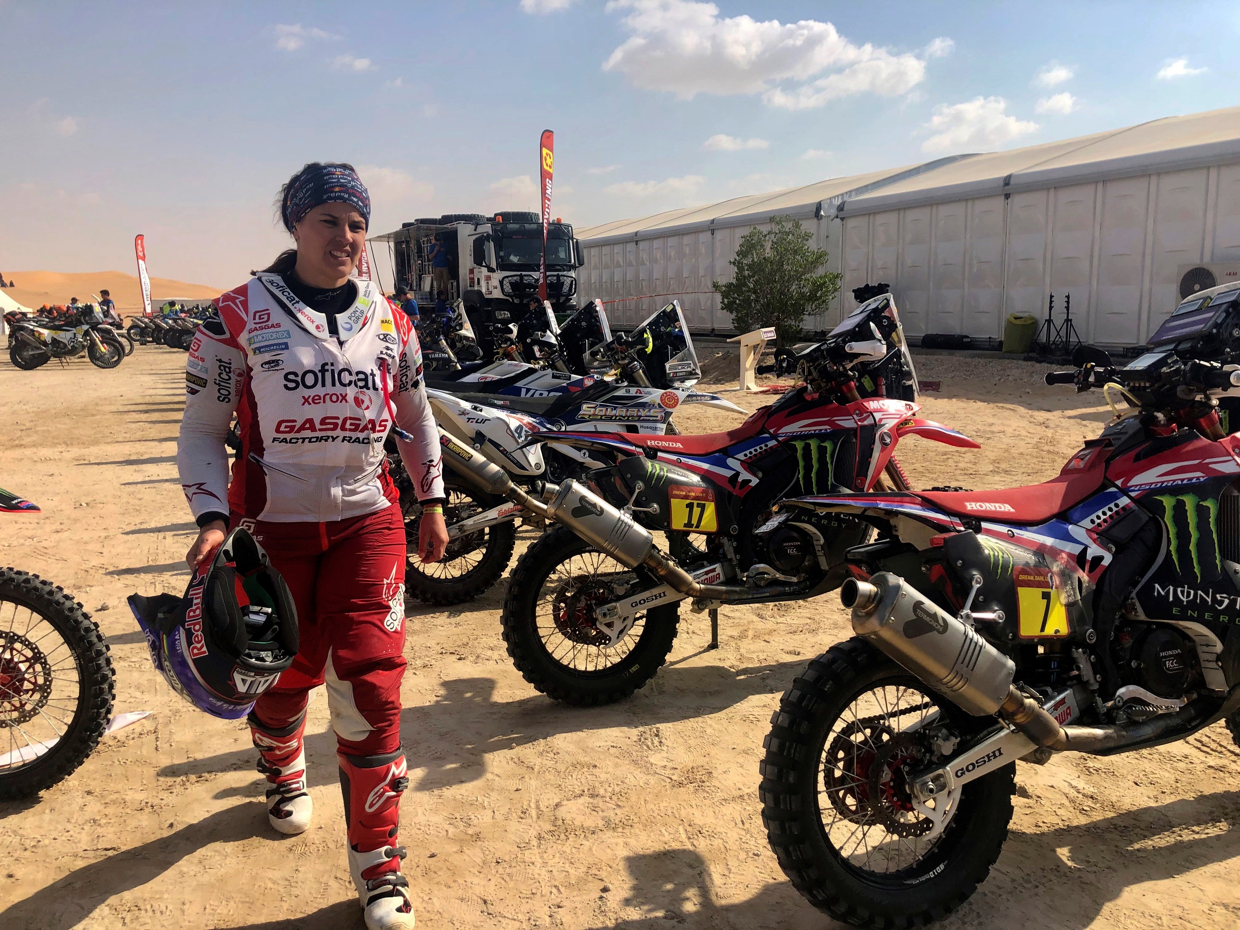 Laia Sanz, millor pilot femenina del Dakar