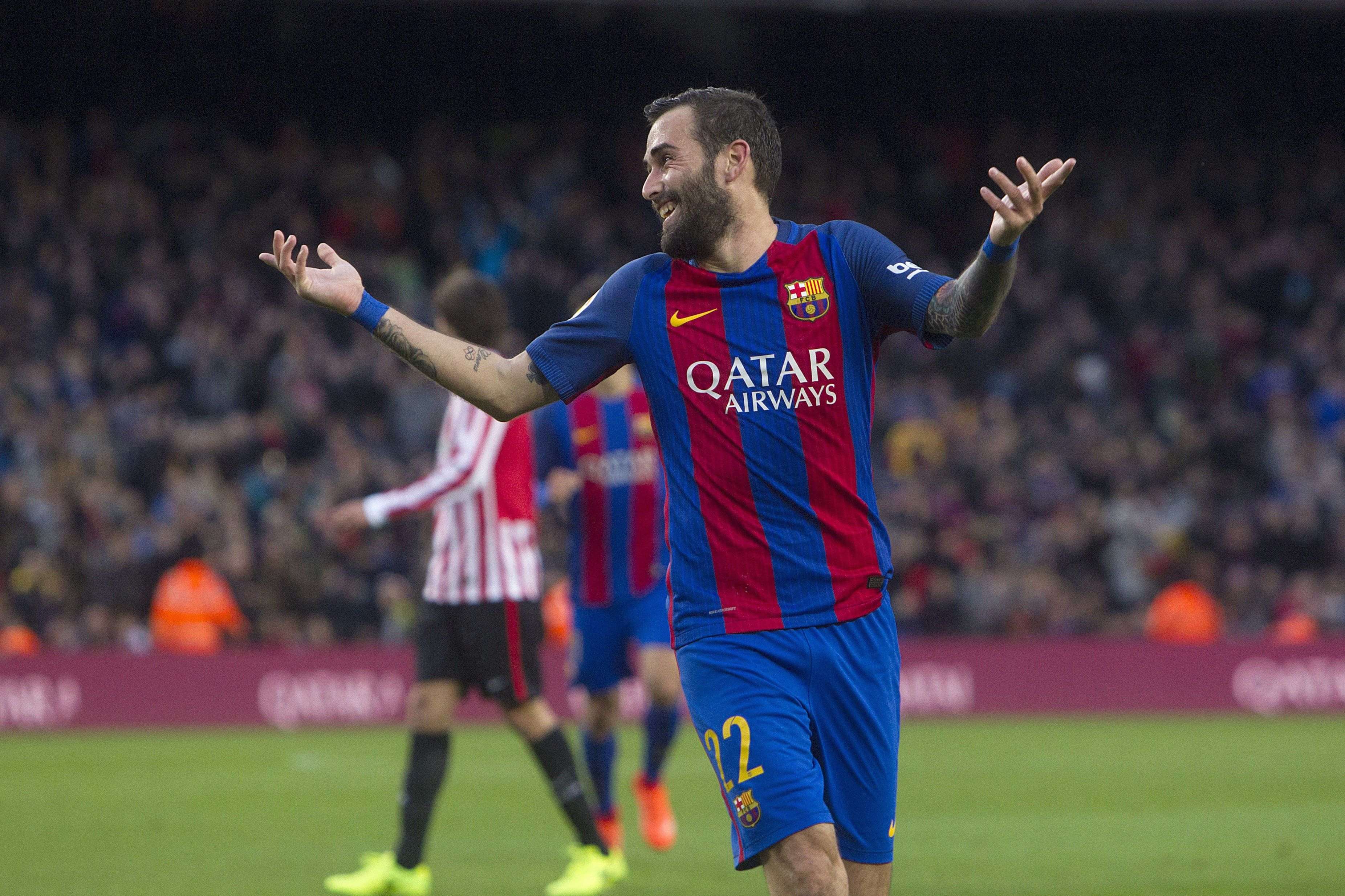 Aleix Vidal convierte al Barça en centenario