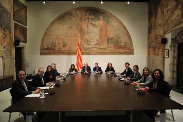 reunio taula partits catalans Generalitat Torra - Sergi Alcàzar