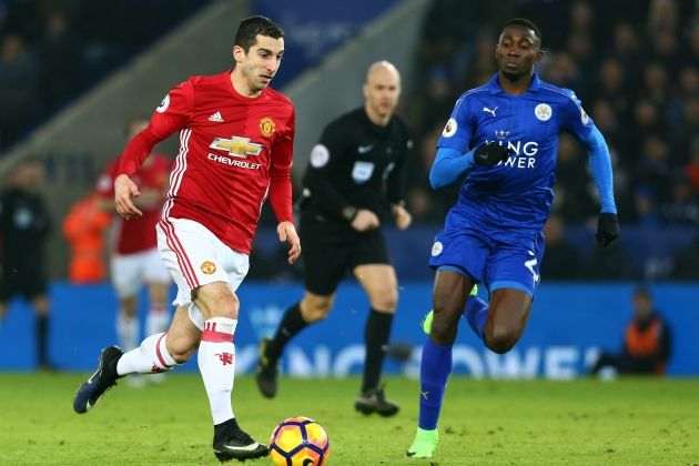 Mkhytarian Manchester United Leicester EFE