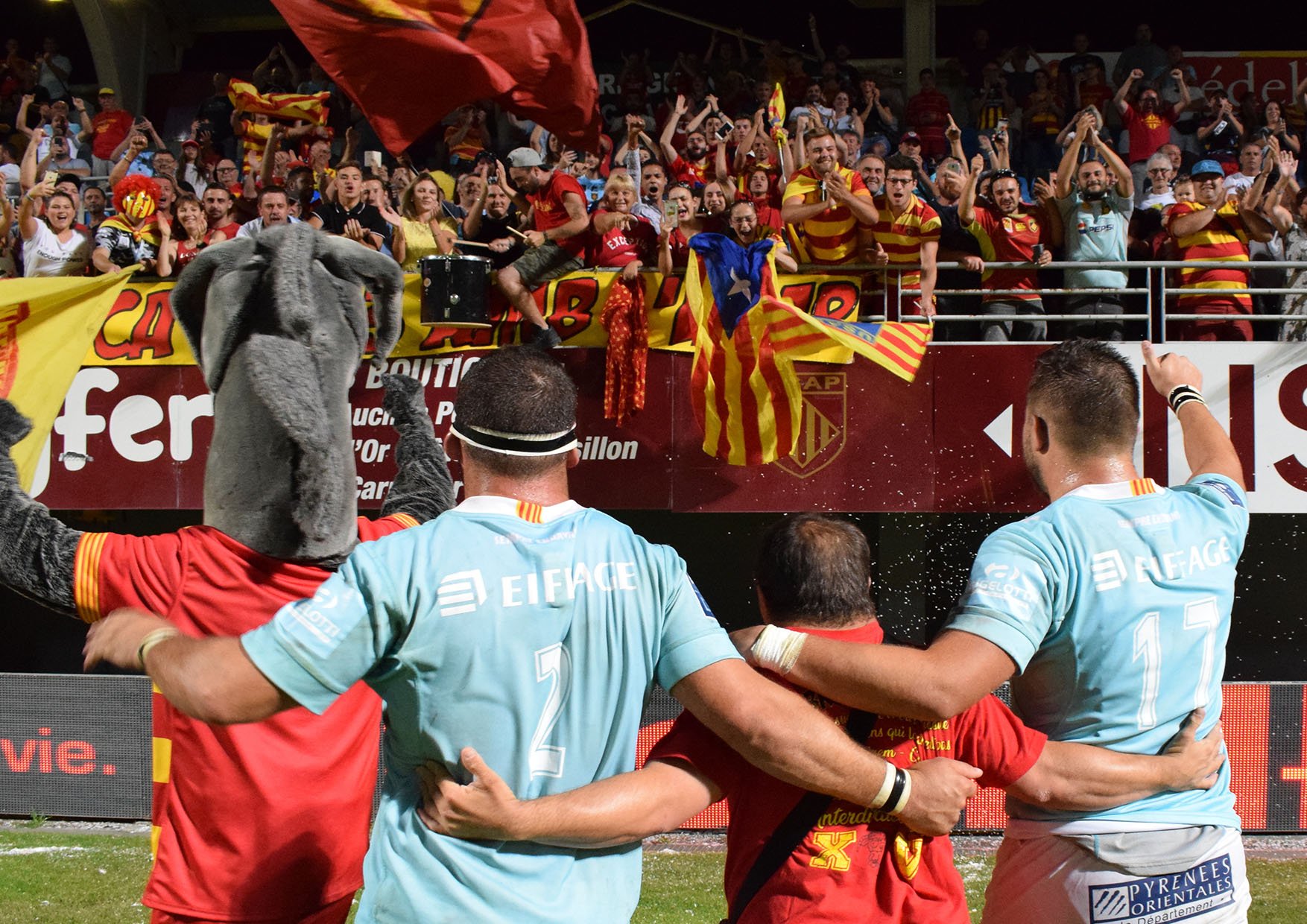 L'estadi de la USAP de Perpinyà, escenari per a l'acte de Puigdemont?