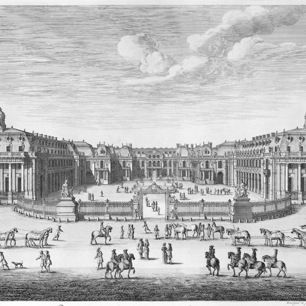 Gravat de Versalles (1672). Font Bibliothèque Nationale de France