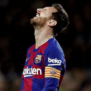 messi trist barça efe messi trist barça efe